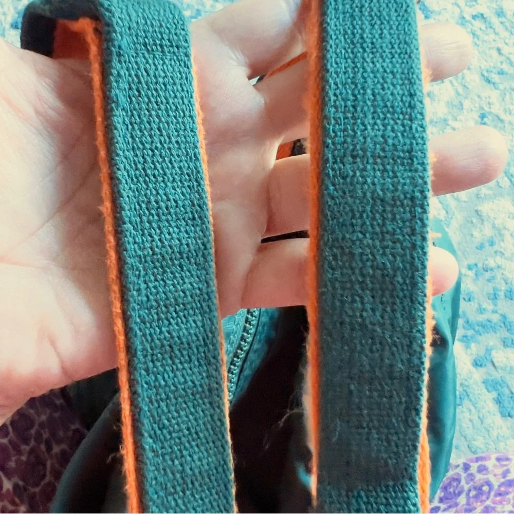 Lucas Green and Orange Travel Bag